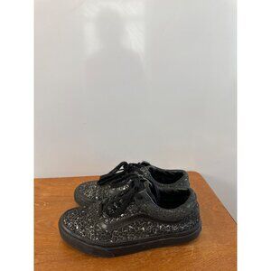 Women’s VANS Cheetah Lace Up Print Metallic Black. Size 5 .5. Sku 2822